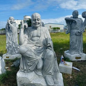 18 vị la hán bằng đá 2