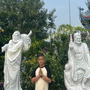 TƯỢNG ĐÁ 18 VỊ LA HÁN