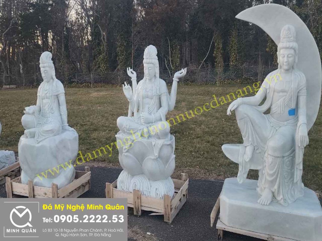 Tượng Quan Âm Tự Tại Đá Non Nước