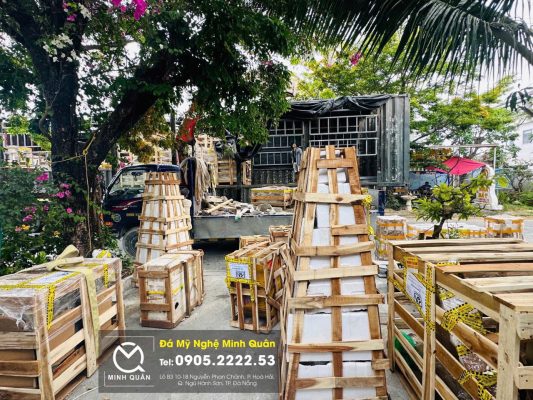 xuất khẩu đá mỹ nghệ