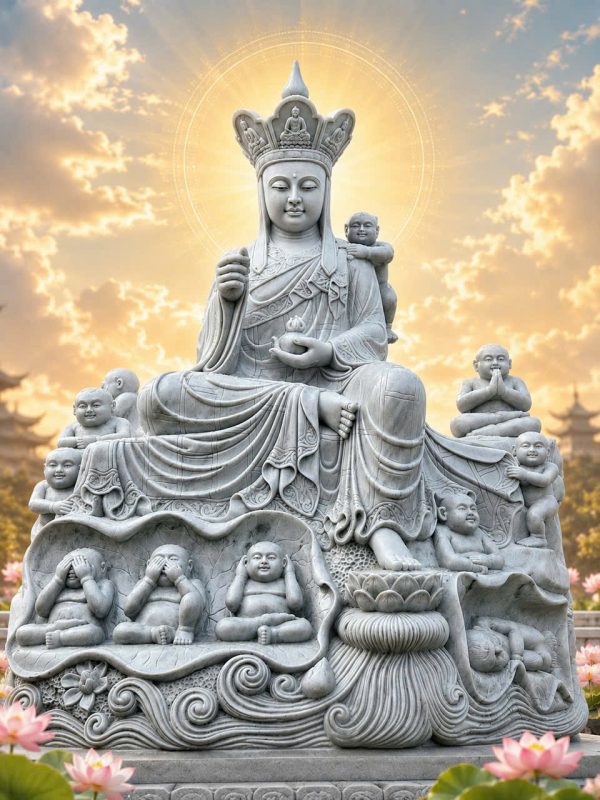 tượng địa tạng vương bồ tát