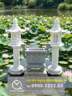 đèn đá sân vườn