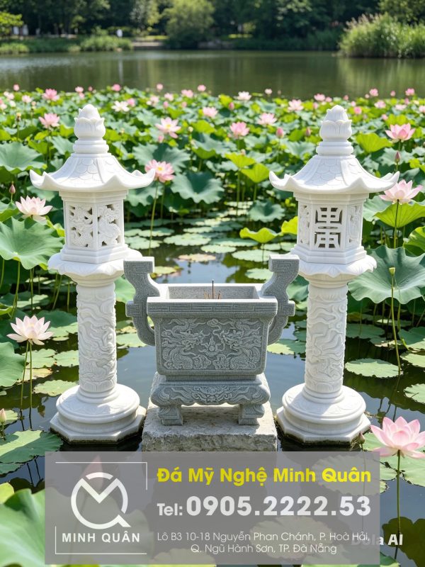 đèn đá sân vườn